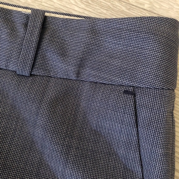 Banana Republic Ryan Fit Navy Wool blend Cuffed Dress Pants - Picture 16 of 16